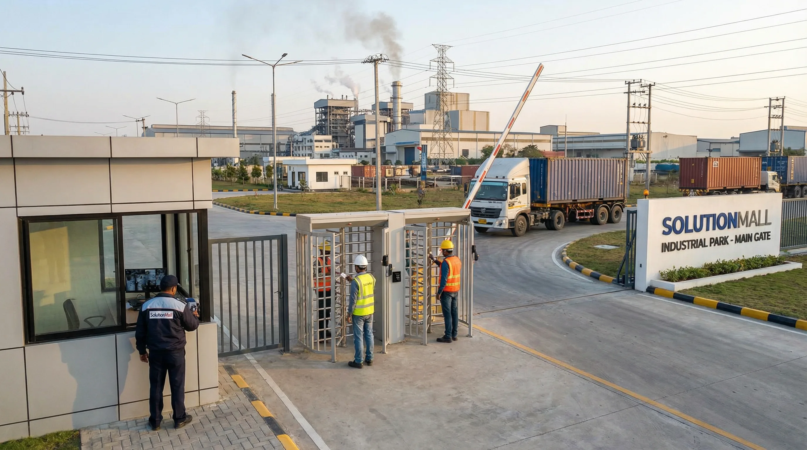 Industrial Park & Factory Access Control